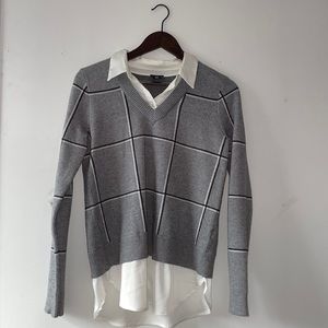 JONES NEW YORK - Classic School Girl Sweater Top SIZE SMALL